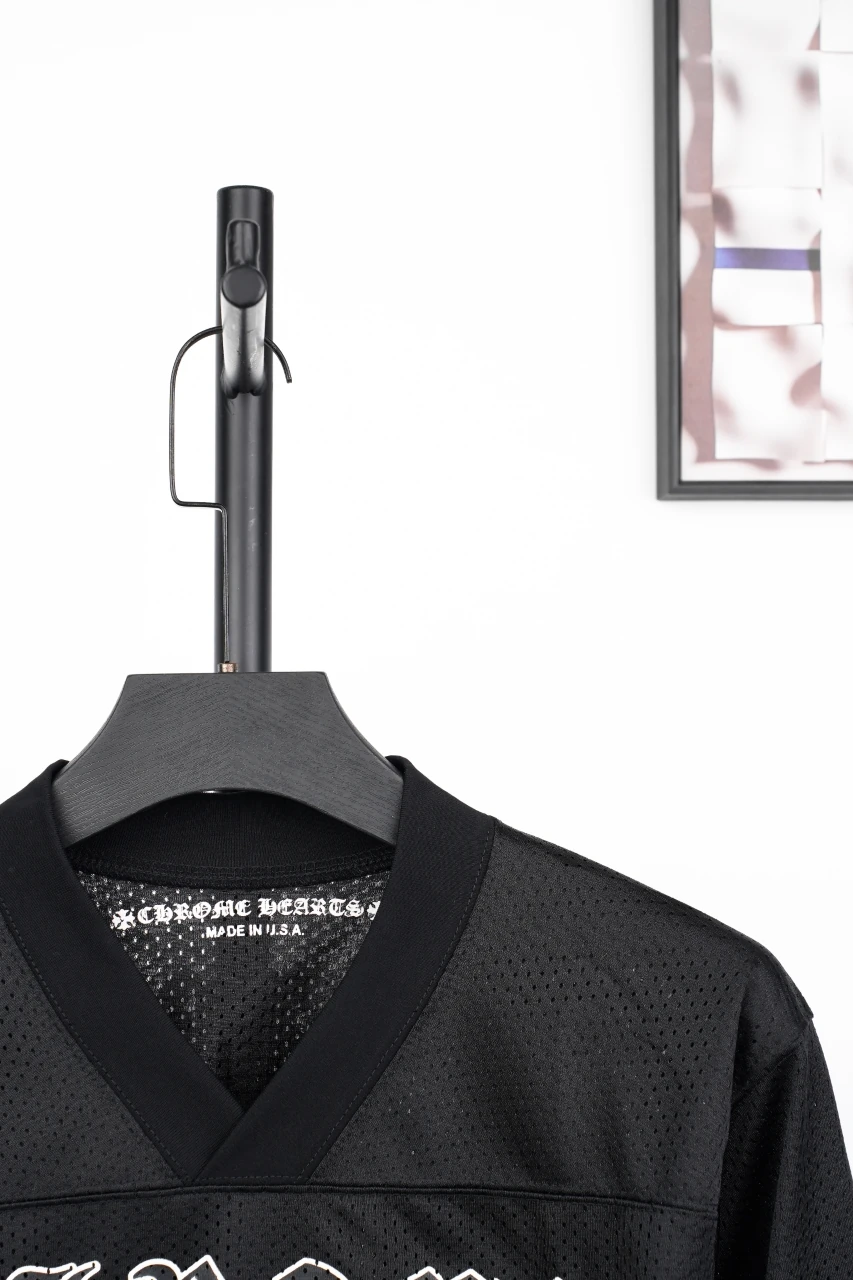 Chrome Hearts Black Sanskrit Mesh Hockey Long Sleeve Jersey product photo from LabelPicks