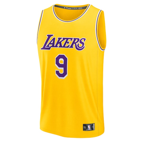 Bronny James Los Angeles Lakers  2024 NBA Draft Fast Break Player Jersey - Icon Edition - Gold