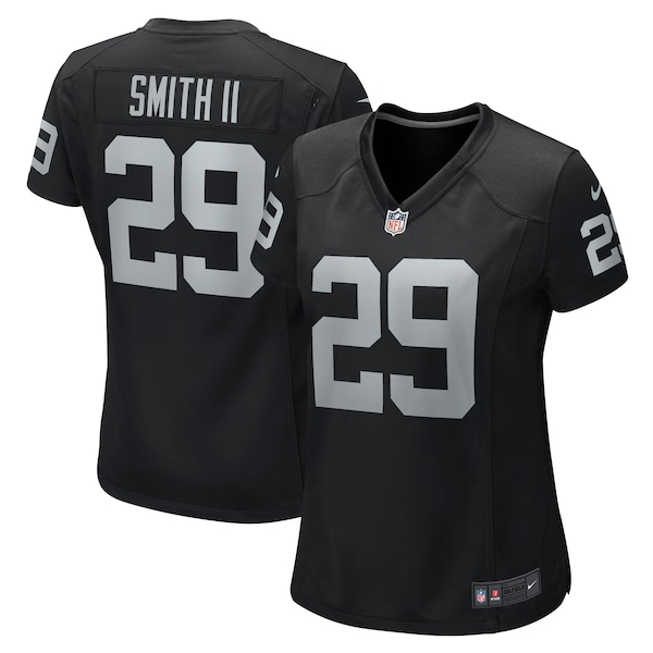 Christopher Smith II Las Vegas Raiders Nike Women's Team Game Jersey -  Black