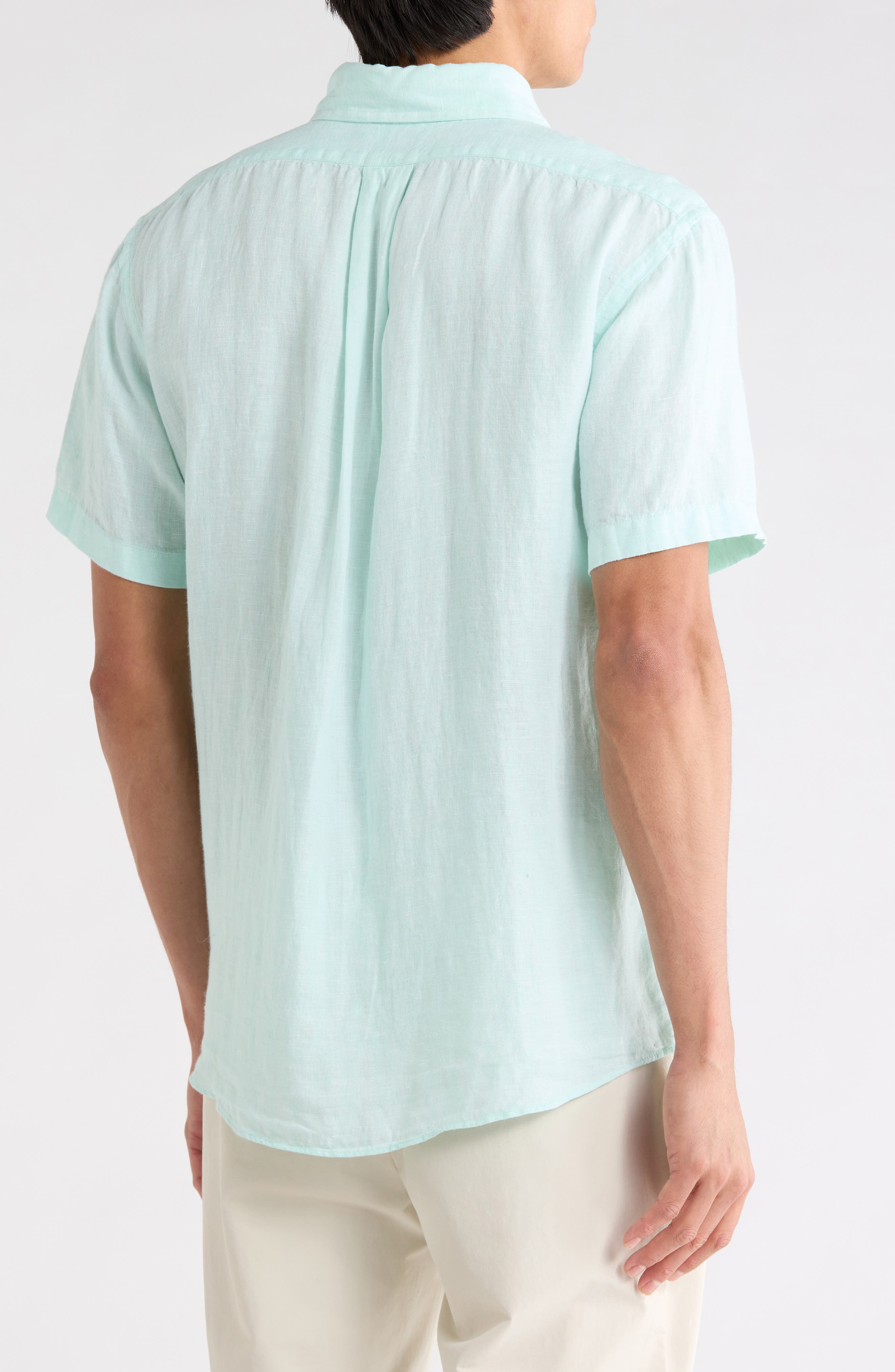 Brooks Brothers Short Sleeve Linen Shirt