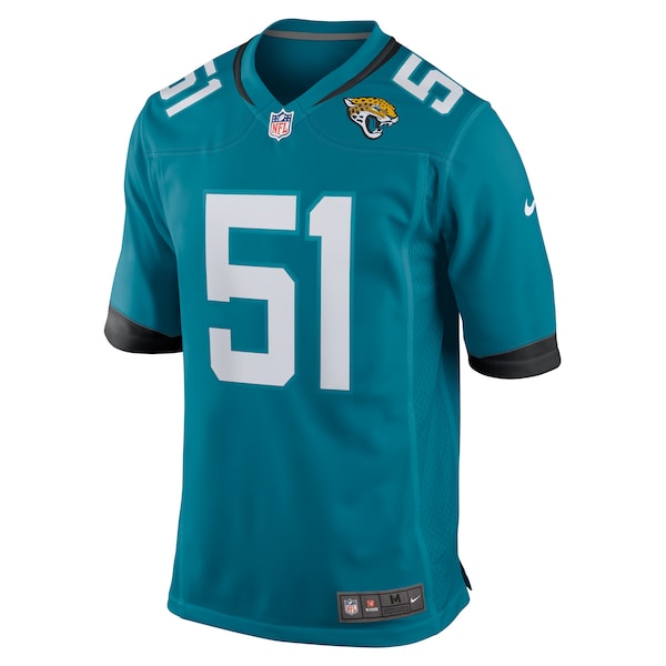 Ventrell Miller Jacksonville Jaguars Nike  Game Jersey -  Teal