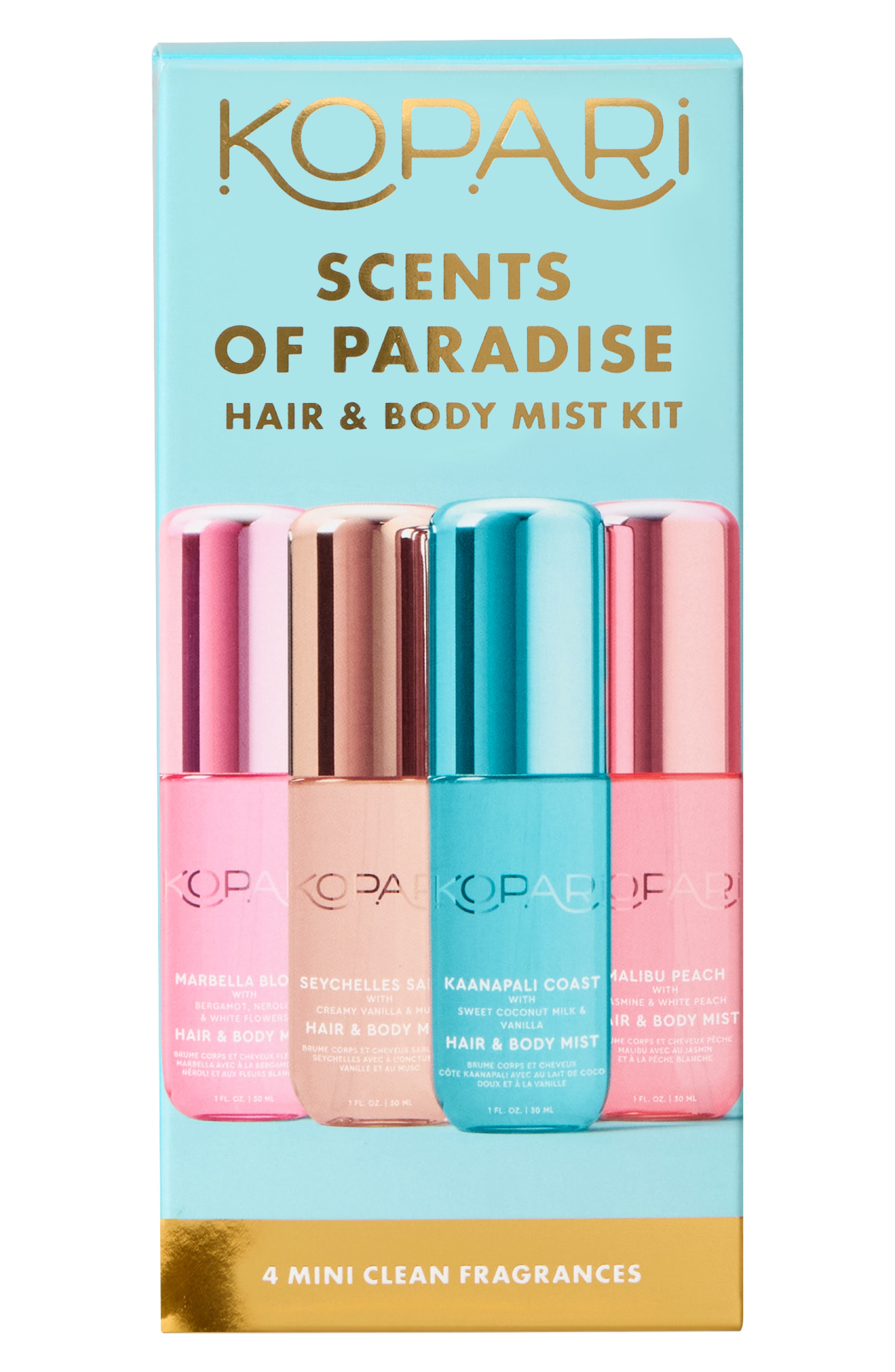 Kopari Scents of Paradise Hair & Body Mist Set