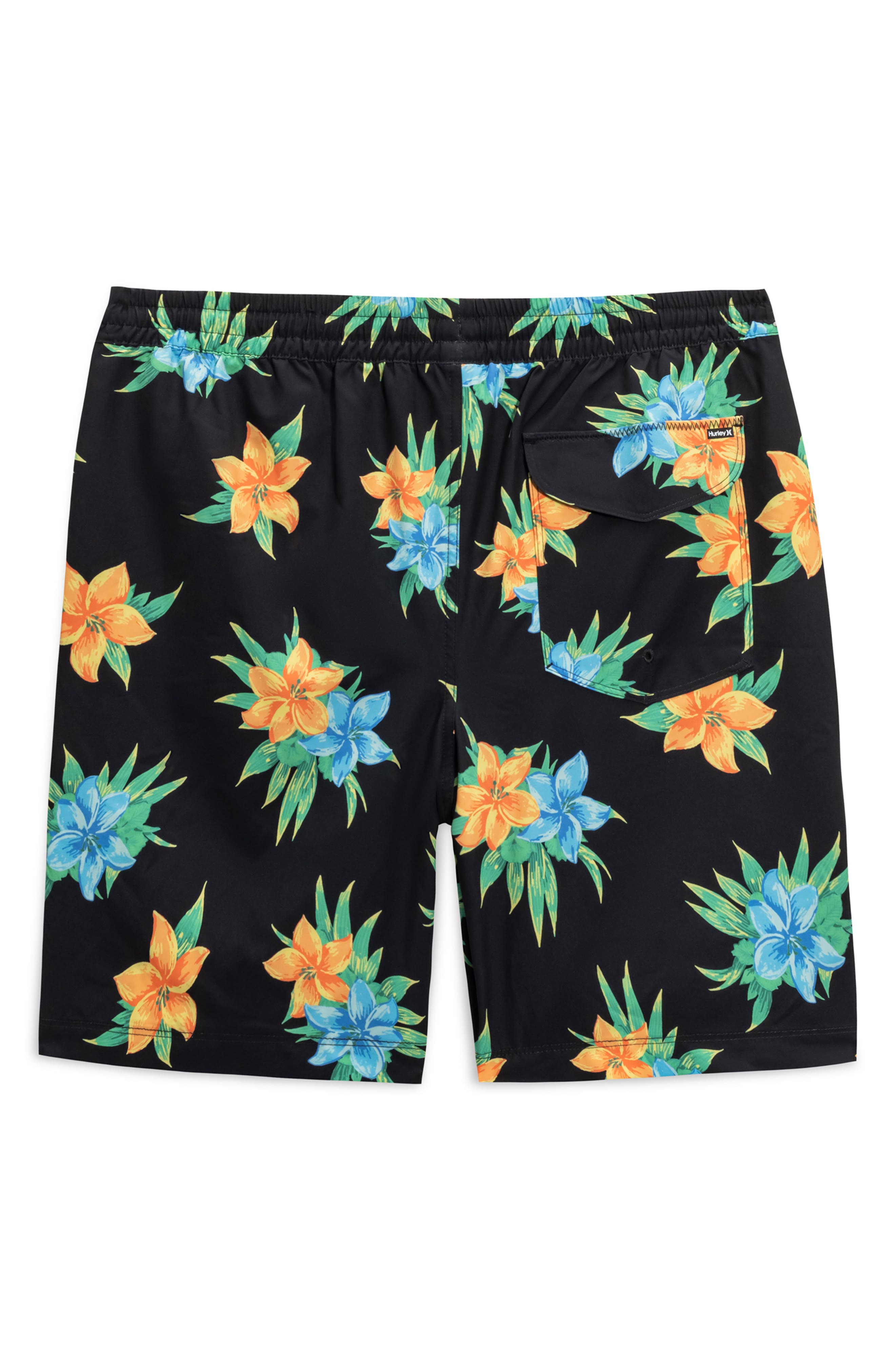 Hurley Glow Floral Volley Swim Shorts