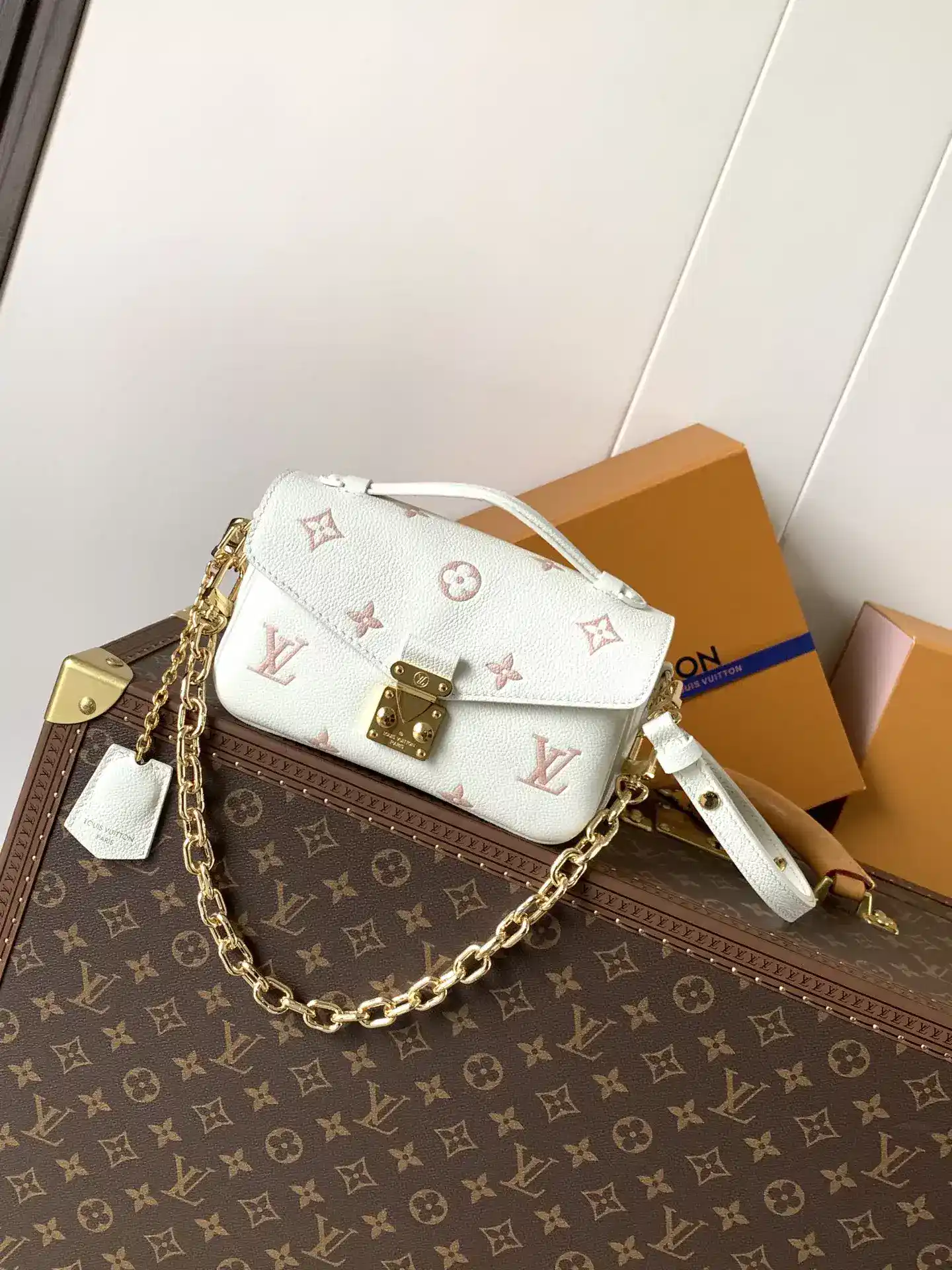 Louis Vuitton Black Pochette Calfskin Top Handle Bag product photo from LabelPicks