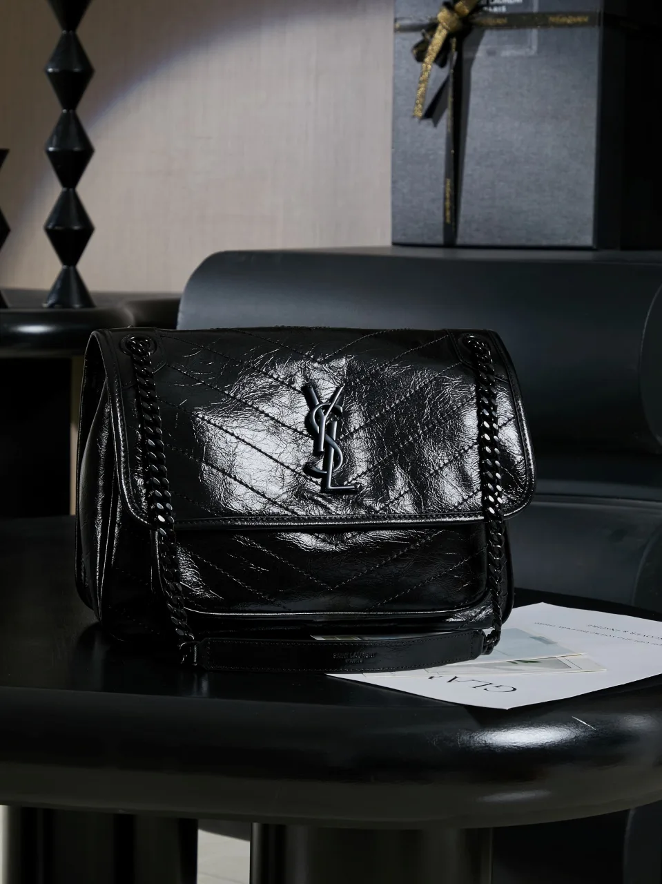 Saint Laurent Calfskin Niki Shoulder Bag product photo from LabelPicks