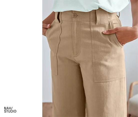 NAH/STUDIO Culotte | recycelte Baumwolle