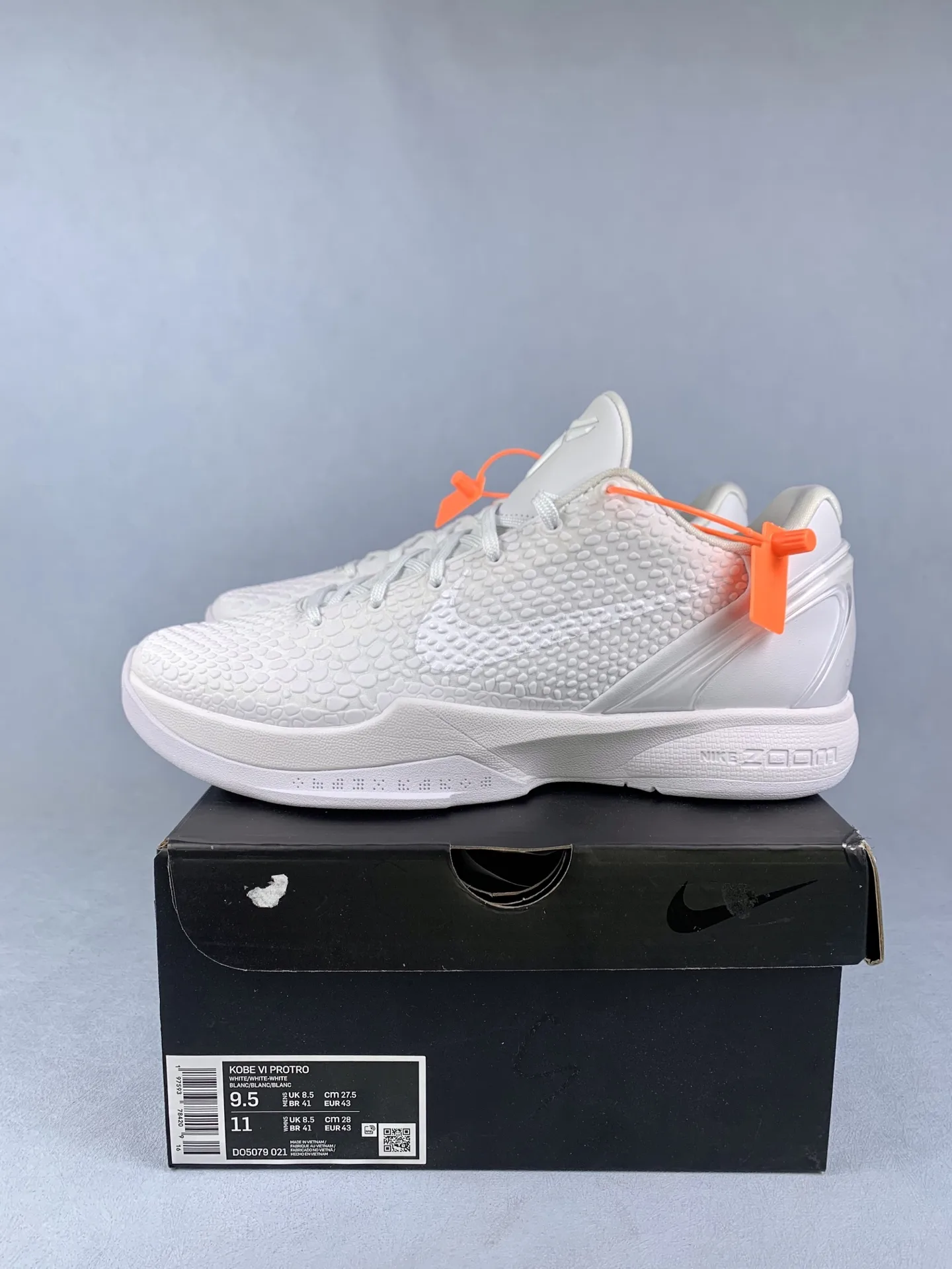 Kobe 6 Protro PE 'White Silver' Basketball Shoes product photo from LabelPicks