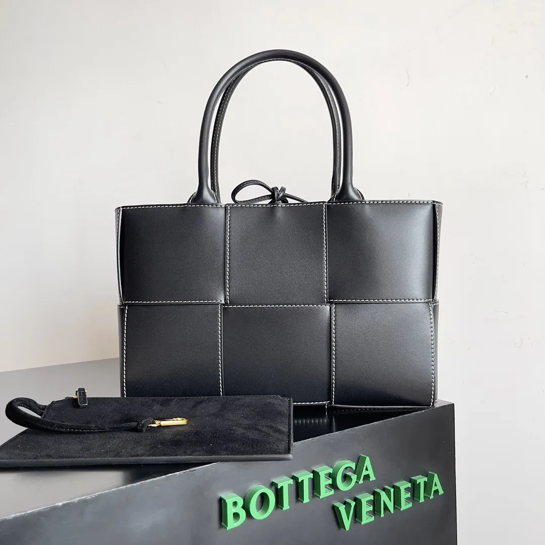 Bottega Veneta Intrecciato Woven Leather Tote Bag product photo from LabelPicks