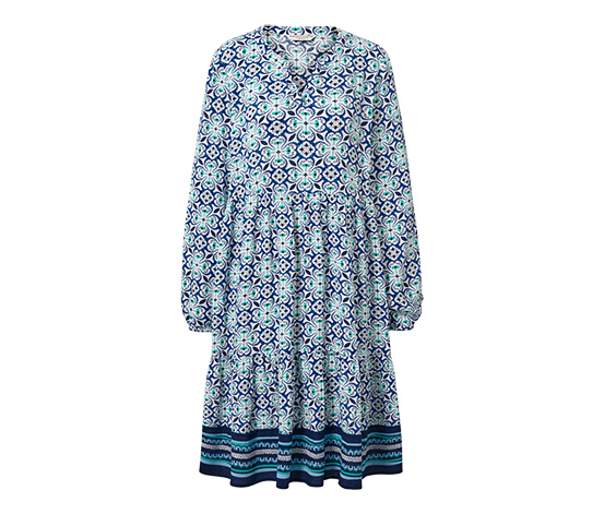 Webkleid mit Alloverprint