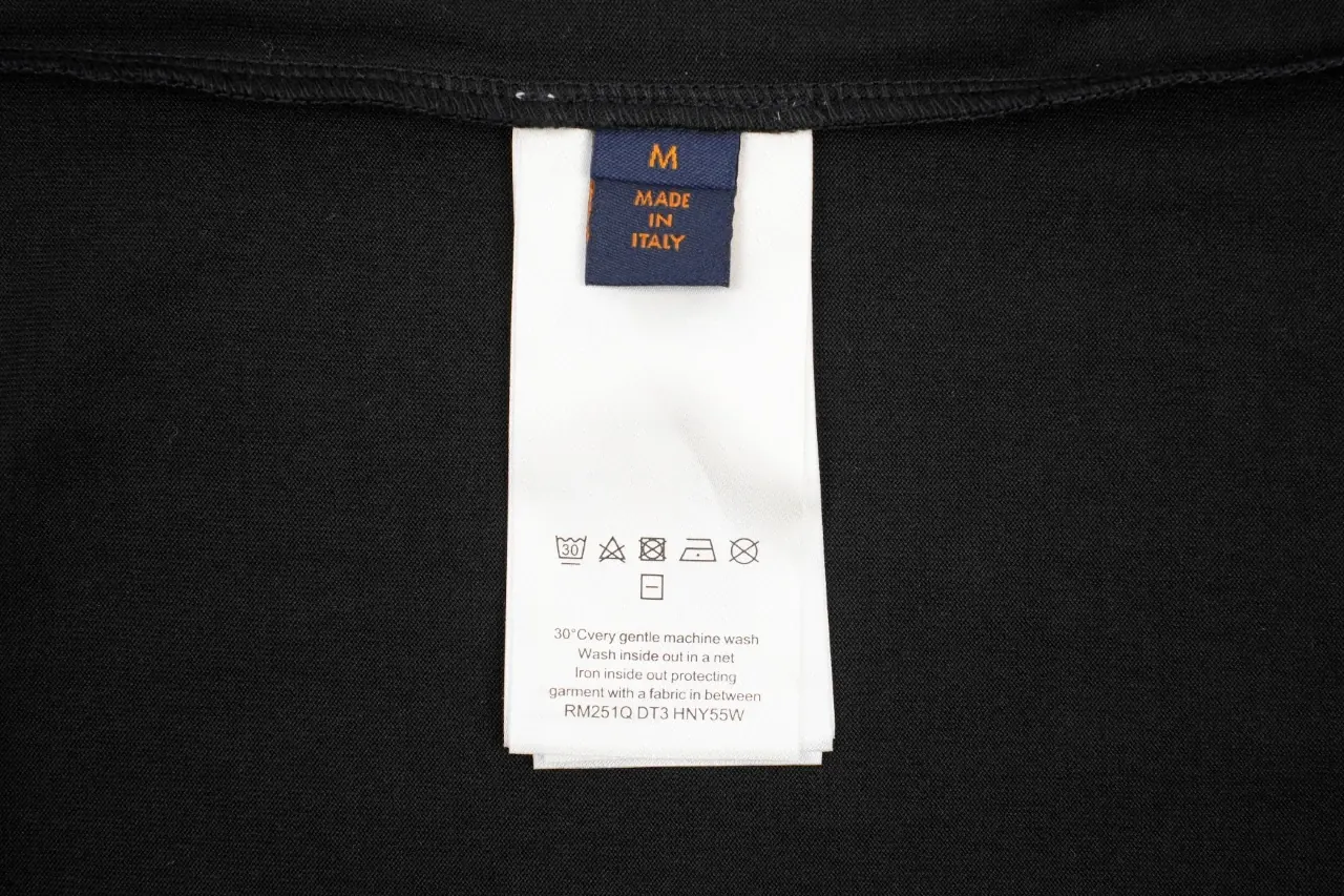 Louis Vuitton Black Embossed T-Shirt product photo from LabelPicks