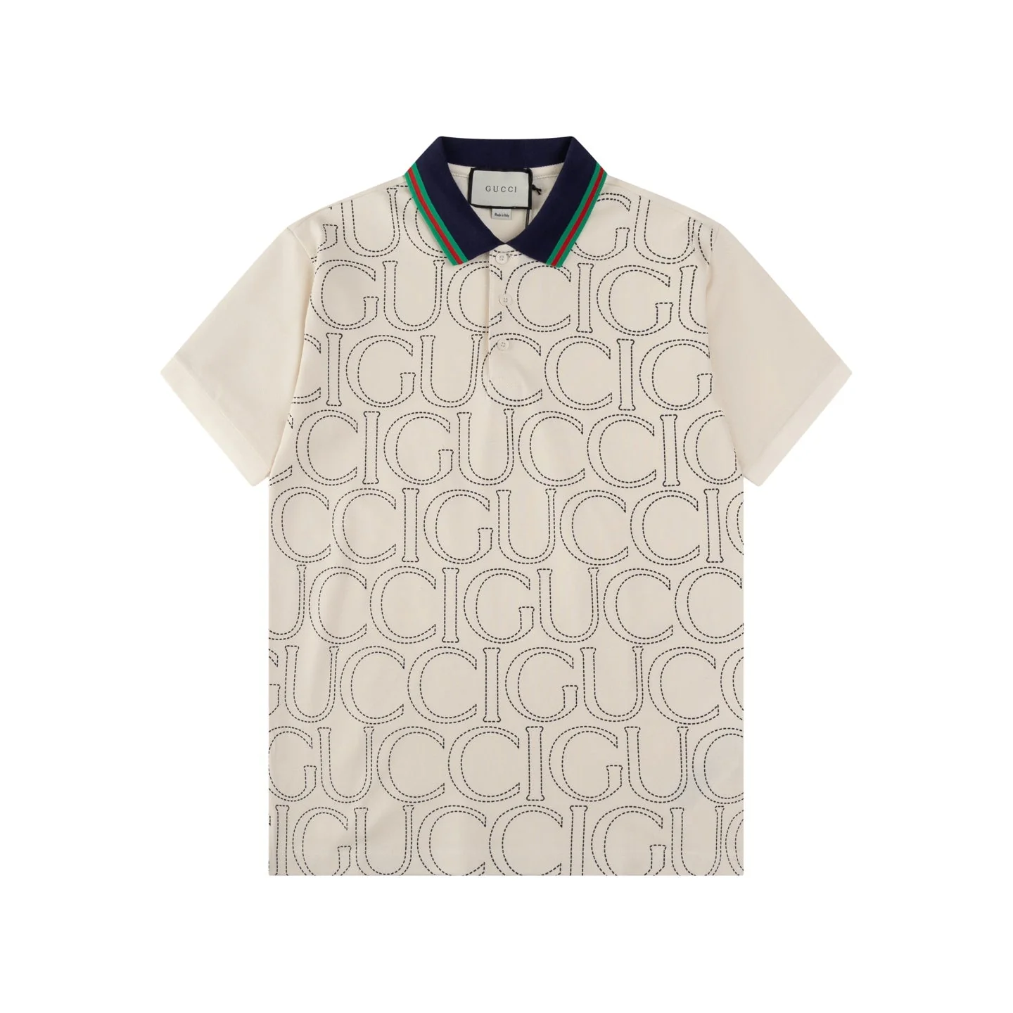 2025ss Full print polo shirt