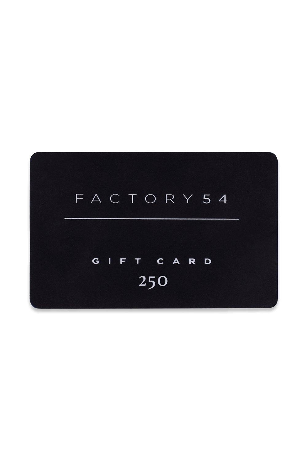 GIFT CARD גיפט קארד על סך 250 שקלים