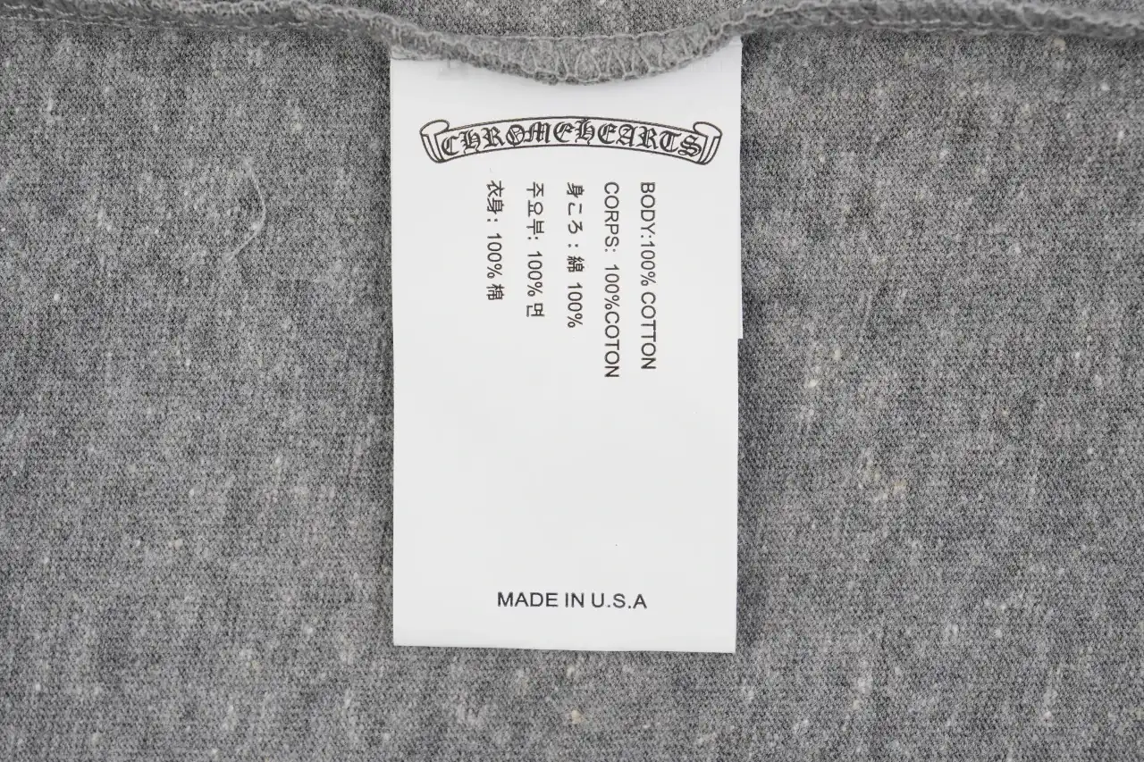 Chrome Hearts Grey Black Cross Arrowhead T-Shirt product photo from LabelPicks