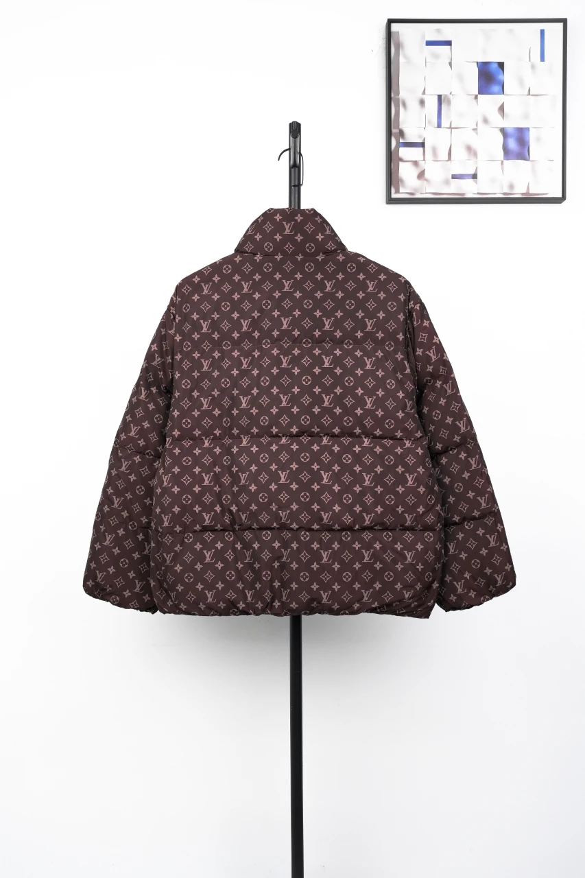 Louis Vuitton Brown Monogram Down Jacket product photo from LabelPicks