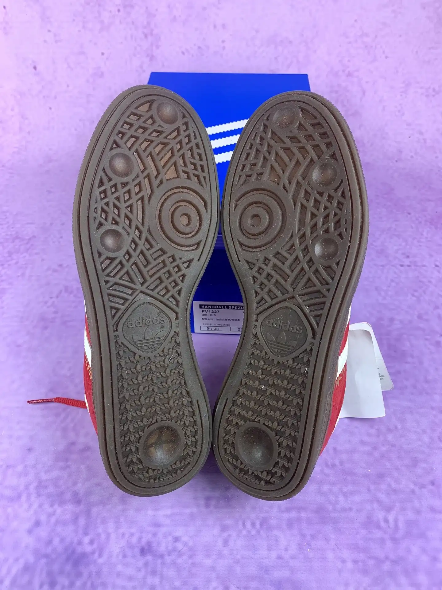 adidas Handball Spezial Scarlet Gum Shoes product photo from LabelPicks