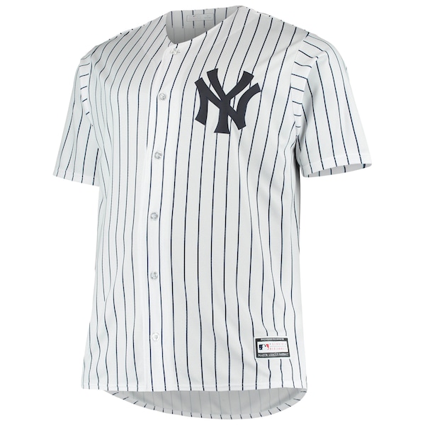 Derek Jeter New York Yankees Big & Tall Replica Player Jersey - White