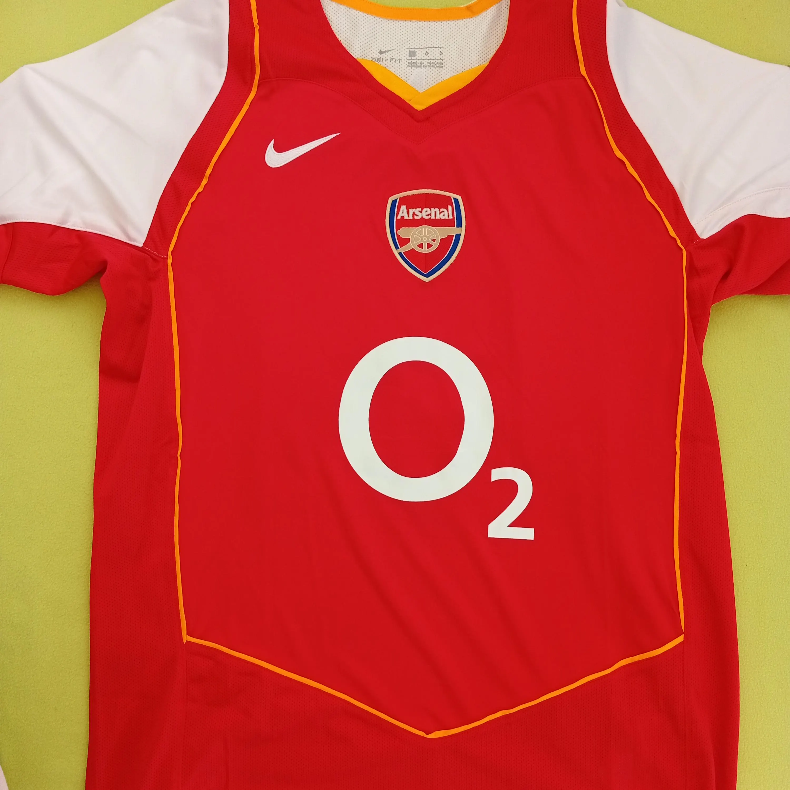 Thierry Henry Signed Autographed Arsenal FC Soccer Jersey With COA
