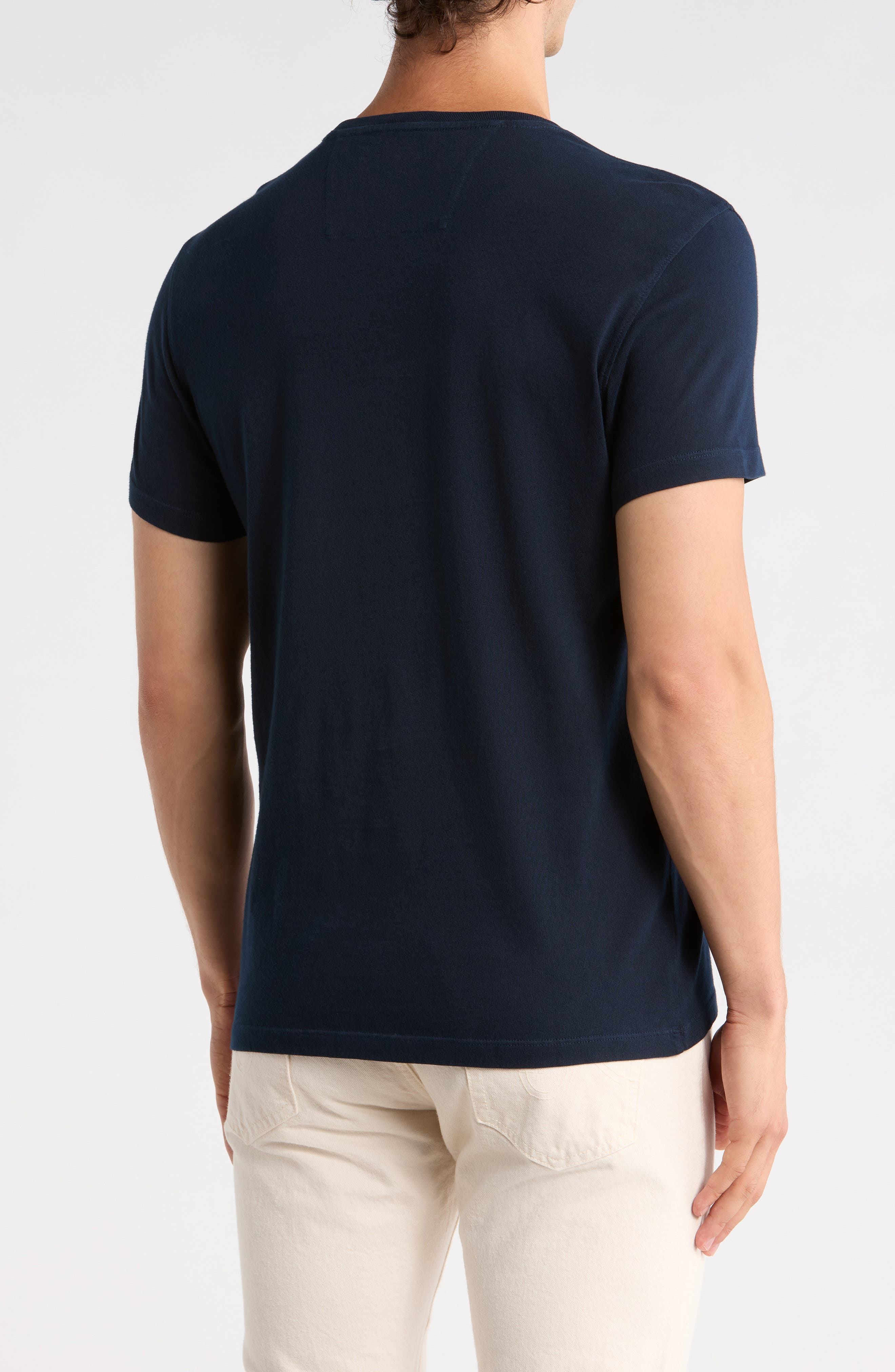 John Varvatos Star Embroidered Cotton T-Shirt