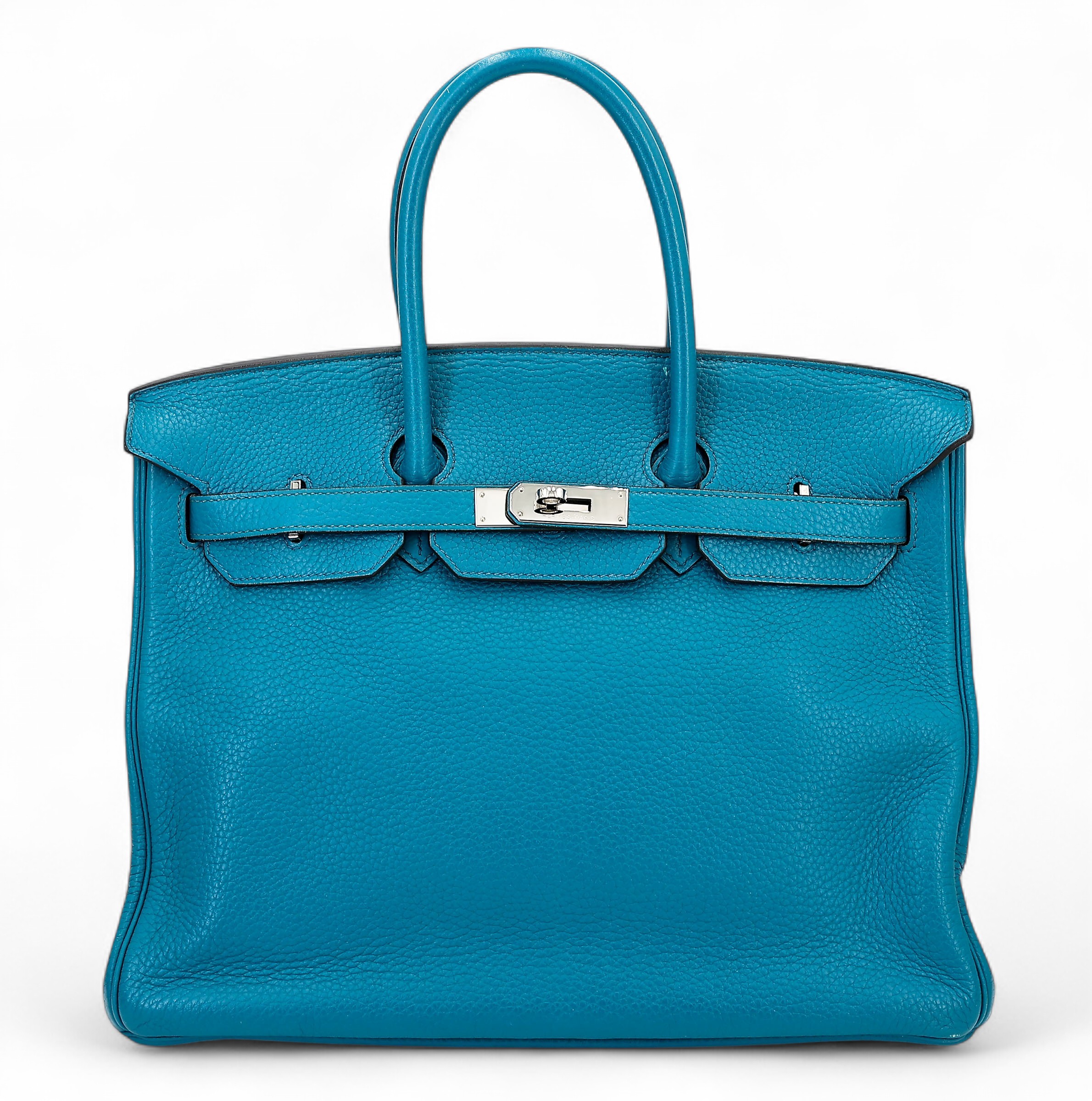 HERMÈS Clemence Birkin 35 handbag