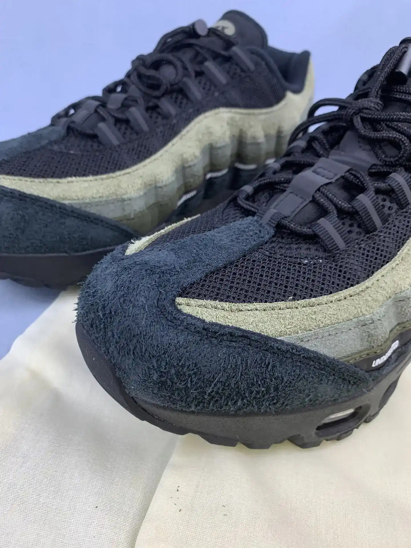 Undefeated x Nike Air Max 95 SP 'Medium Olive' Shoes product photo from LabelPicks