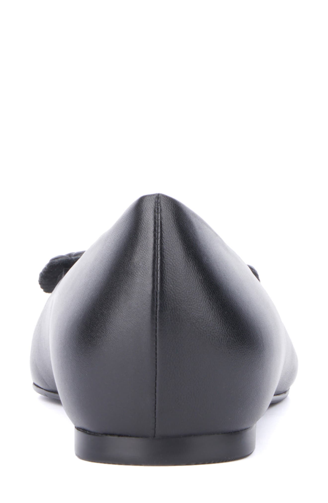 Aquatalia Jena Buckle Weatherproof Pointed Toe Flat