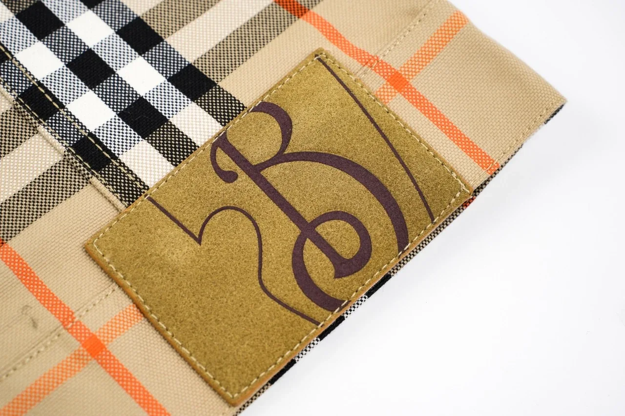Burberry Beige Check Two Pocket Jacket product photo from LabelPicks