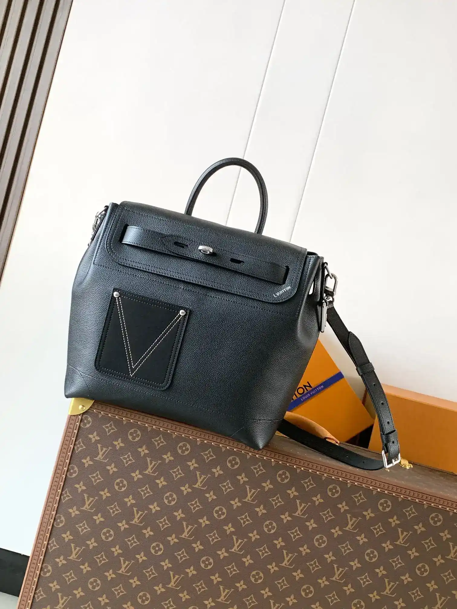 Louis Vuitton Black Monogram Canvas Tote Bag product photo from LabelPicks