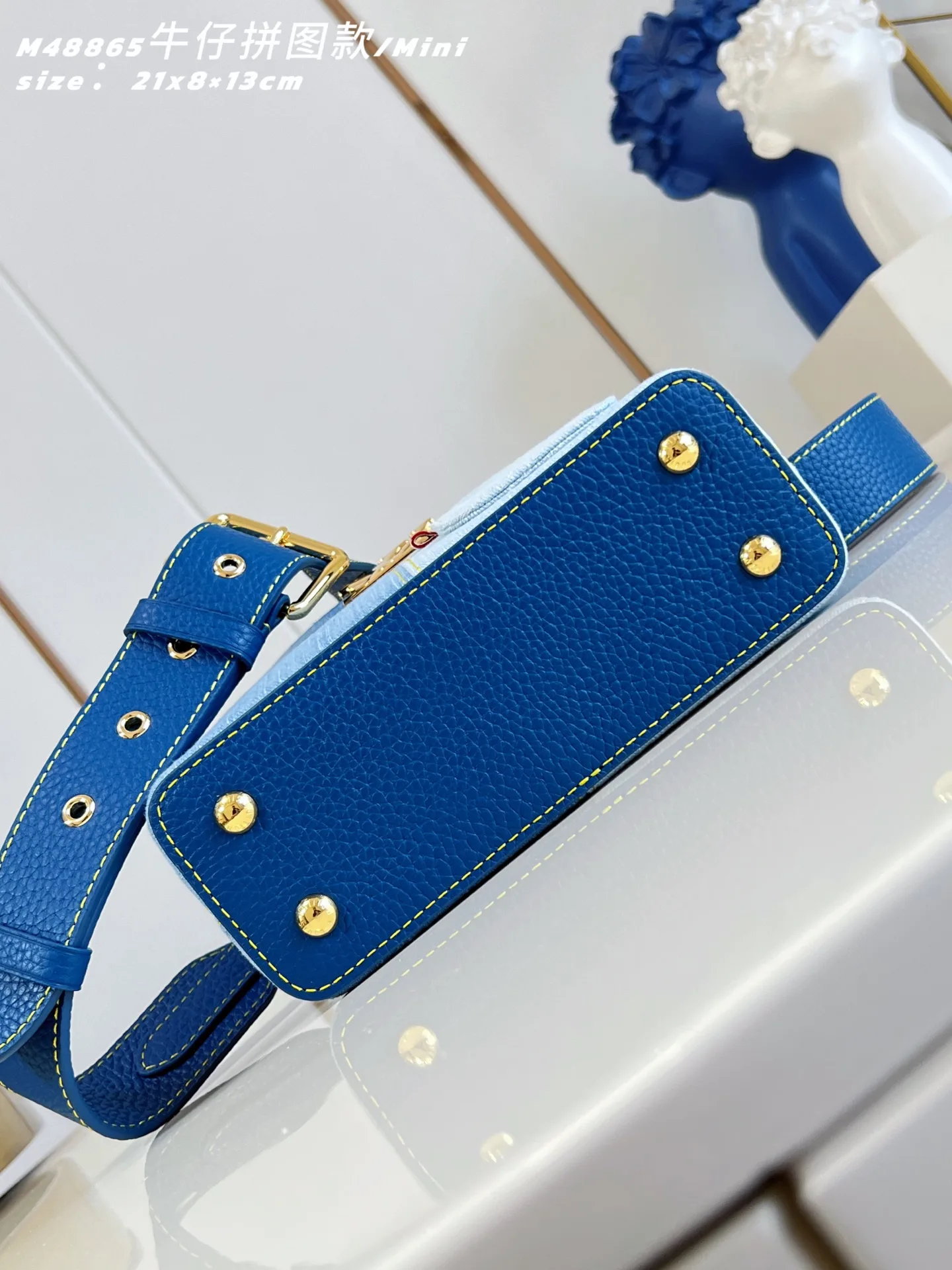 Louis Vuitton Capucines Denim Top Handle Bag product photo from LabelPicks
