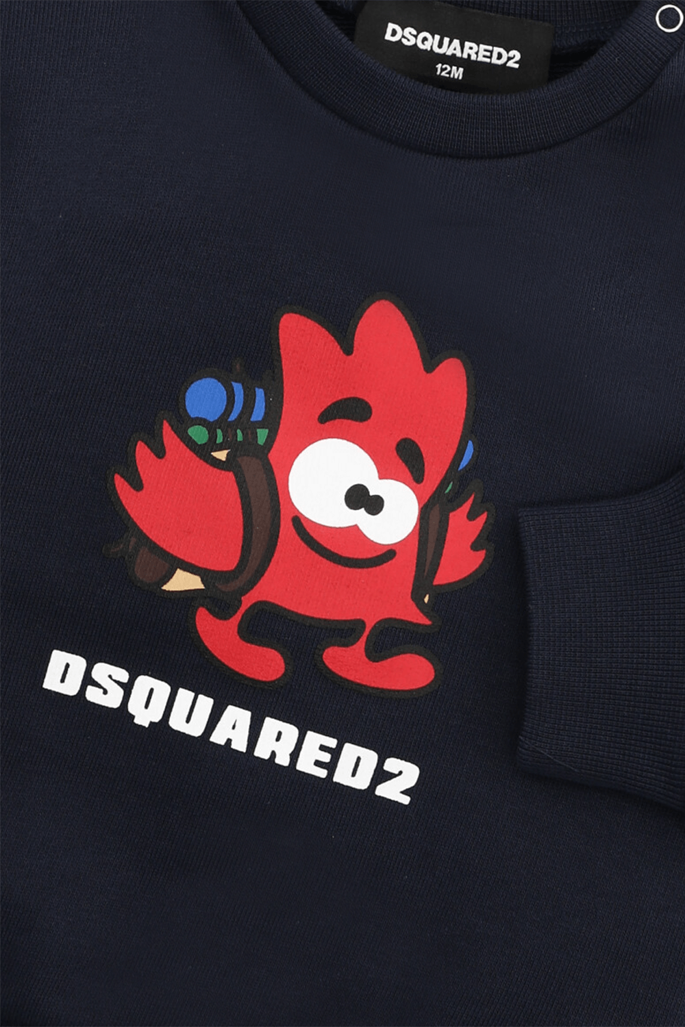 DSQUARED2 KIDS סווטשירט עם הדפס גרפי - 6-24 חודשים