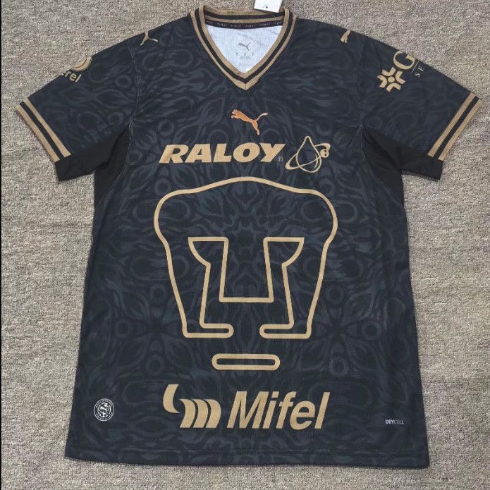 Pumas UNAM 2026-27 Third Away (Black) Fan-Version Jersey