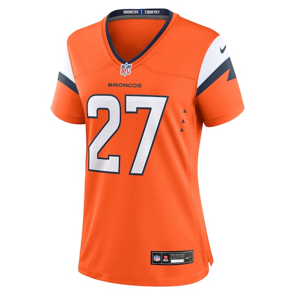 J.K. Dobbins Denver Broncos Nike Women's Team Game Jersey -  Orange
