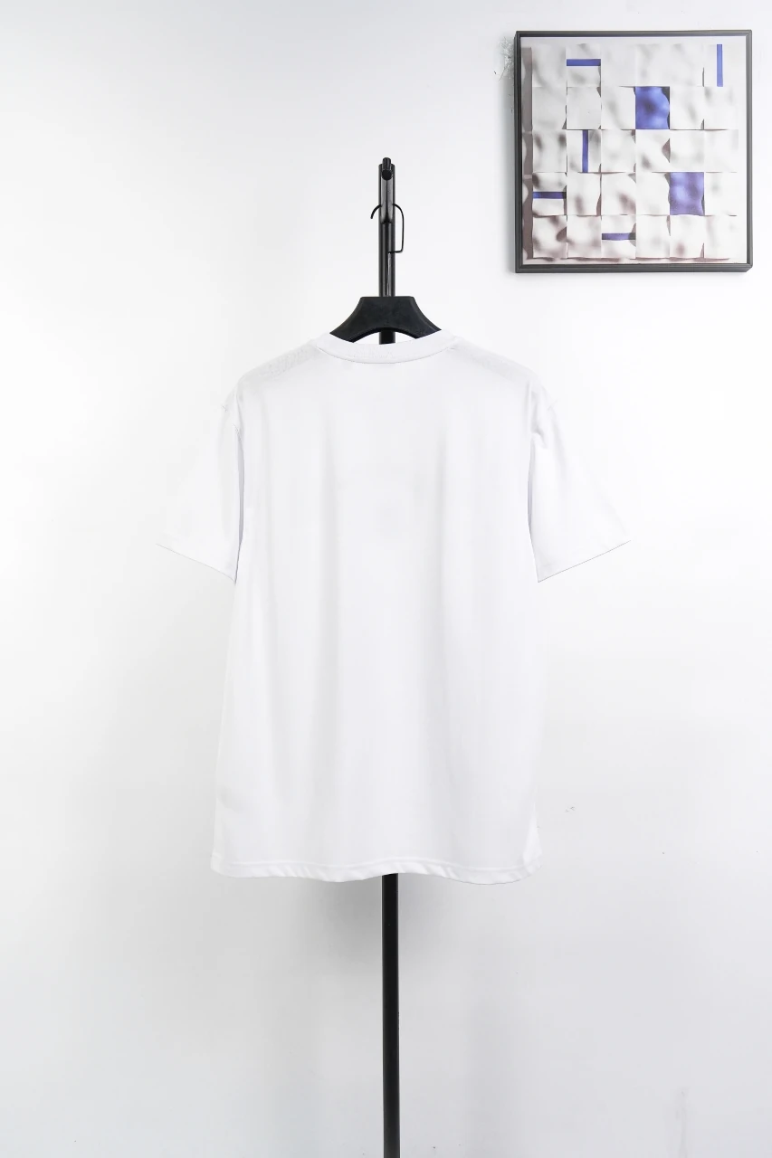 Burberry White Arched Letter Equestrian Knight Print T-Shirt product photo from LabelPicks