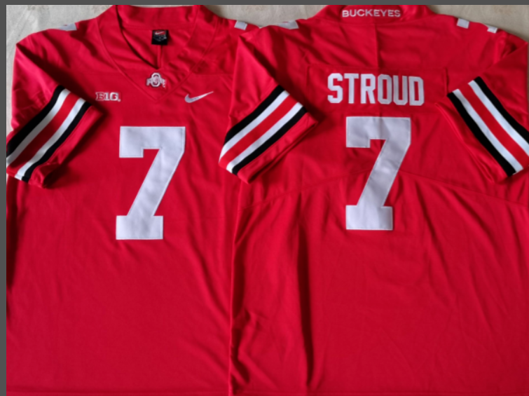 C.J. Stroud NCAA Ohio State Buckeyes Nike Vapor Limited Jersey