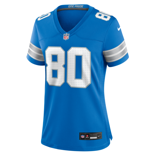 Malik Cunningham Detroit Lions Nike Women's Team Game Jersey -  Blue