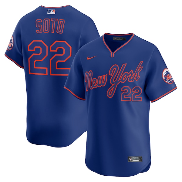 Juan Soto New York Mets Nike Alternate Limited Player Jersey - Royal