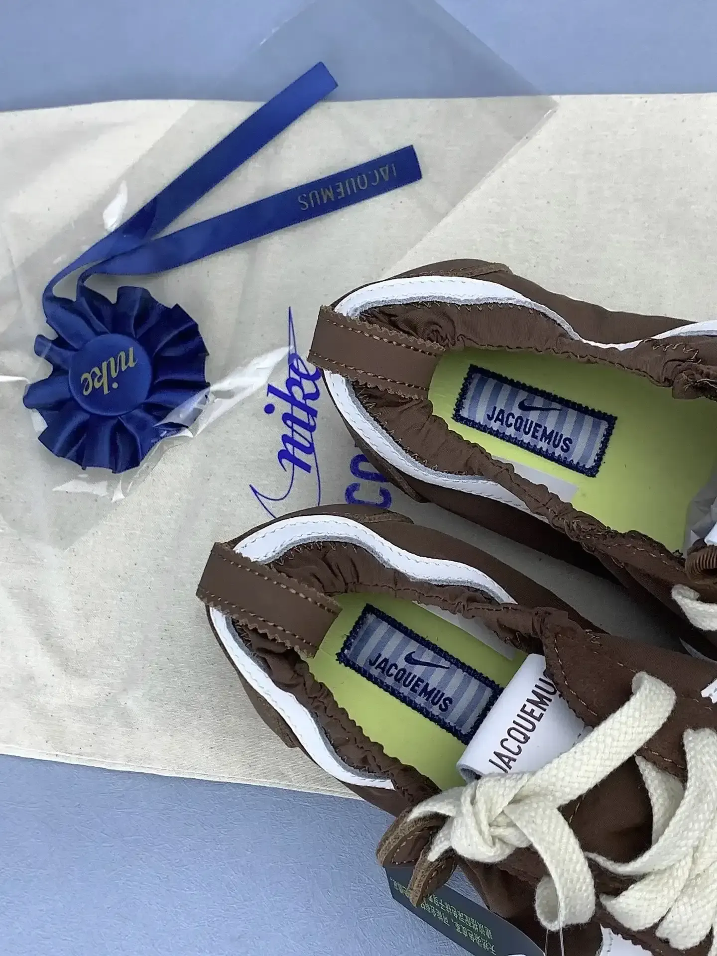 Nike Moon Shoe x Jacquemus 'Fauna Brown and Cashmere' Shoes product photo from LabelPicks
