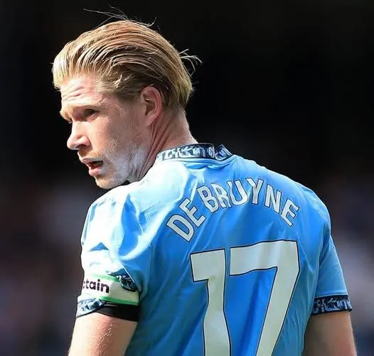 Kevin De Bruyne SIGNED Man City 24/25 FINAL Home Jersey/Shirt - COA - 2025
