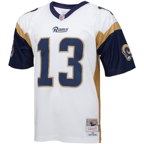 Kurt Warner Los Angeles Rams Big & Tall 2001 Retired Player Replica Jersey - White