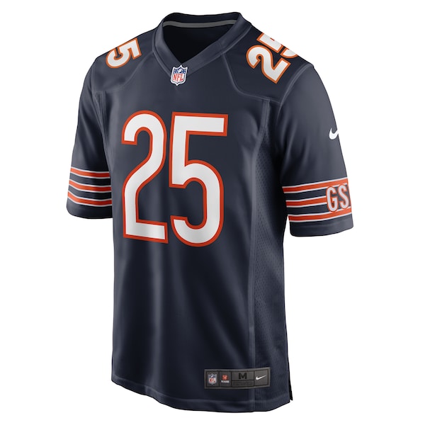 Darrynton Evans Chicago Bears Nike  Game Jersey -  Navy