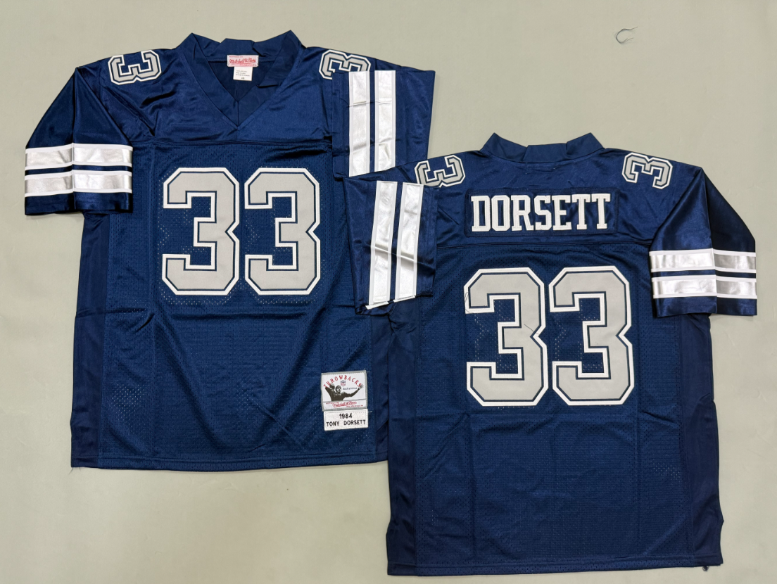 Tony Dorsett Dallas Cowboys Authentic Throwback Retired Player Jersey