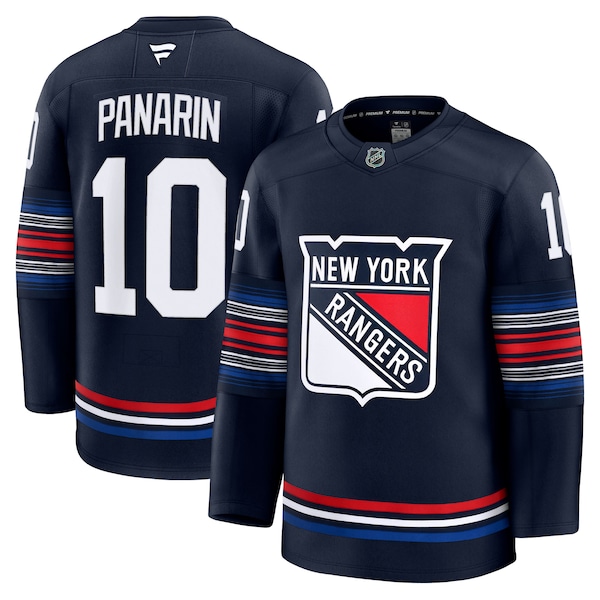 Artemi Panarin New York Rangers  Alternate Premium Jersey - Navy/White/Blue