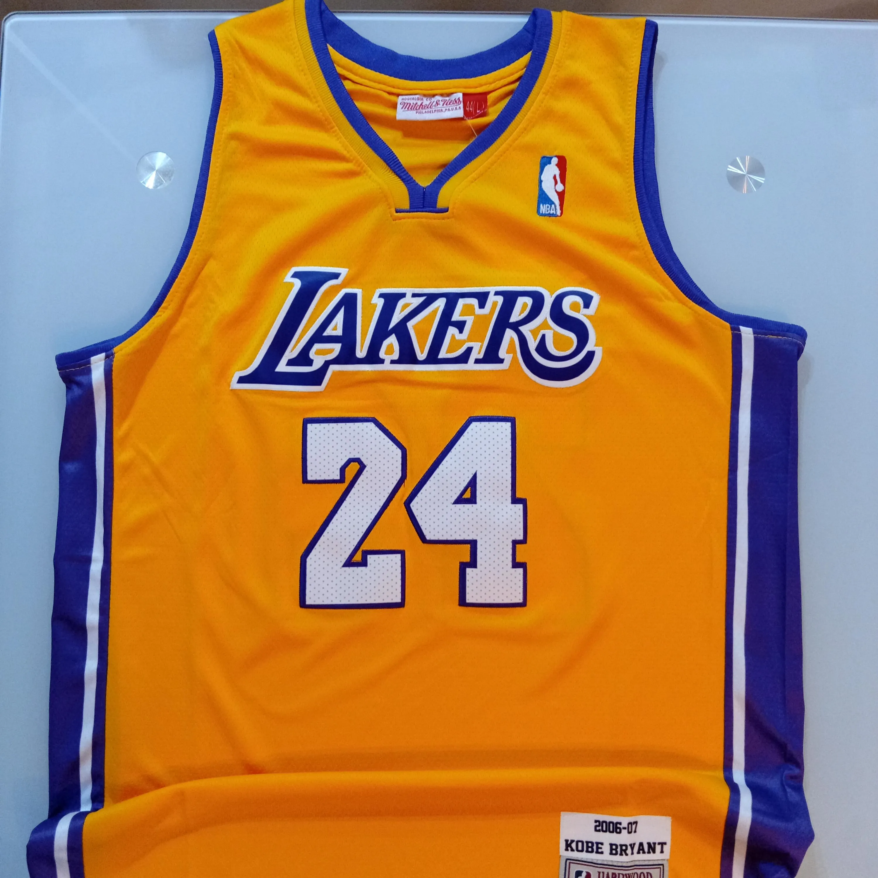 Kobe Bryant Signed Autographed Los Angeles Lakers Home Jersey #24 With COA