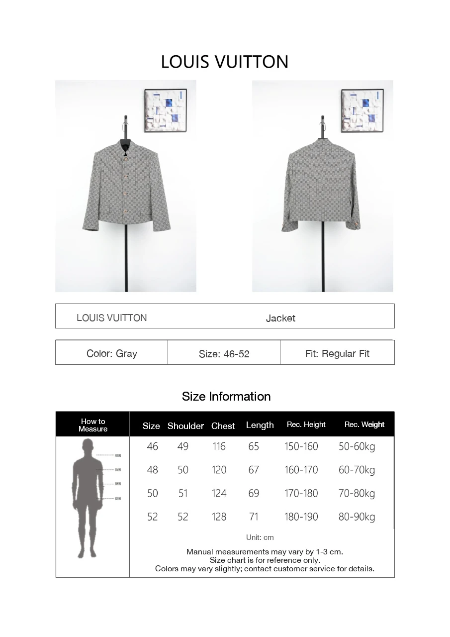 Louis Vuitton Grey Houndstooth Casual Blazer product photo from LabelPicks