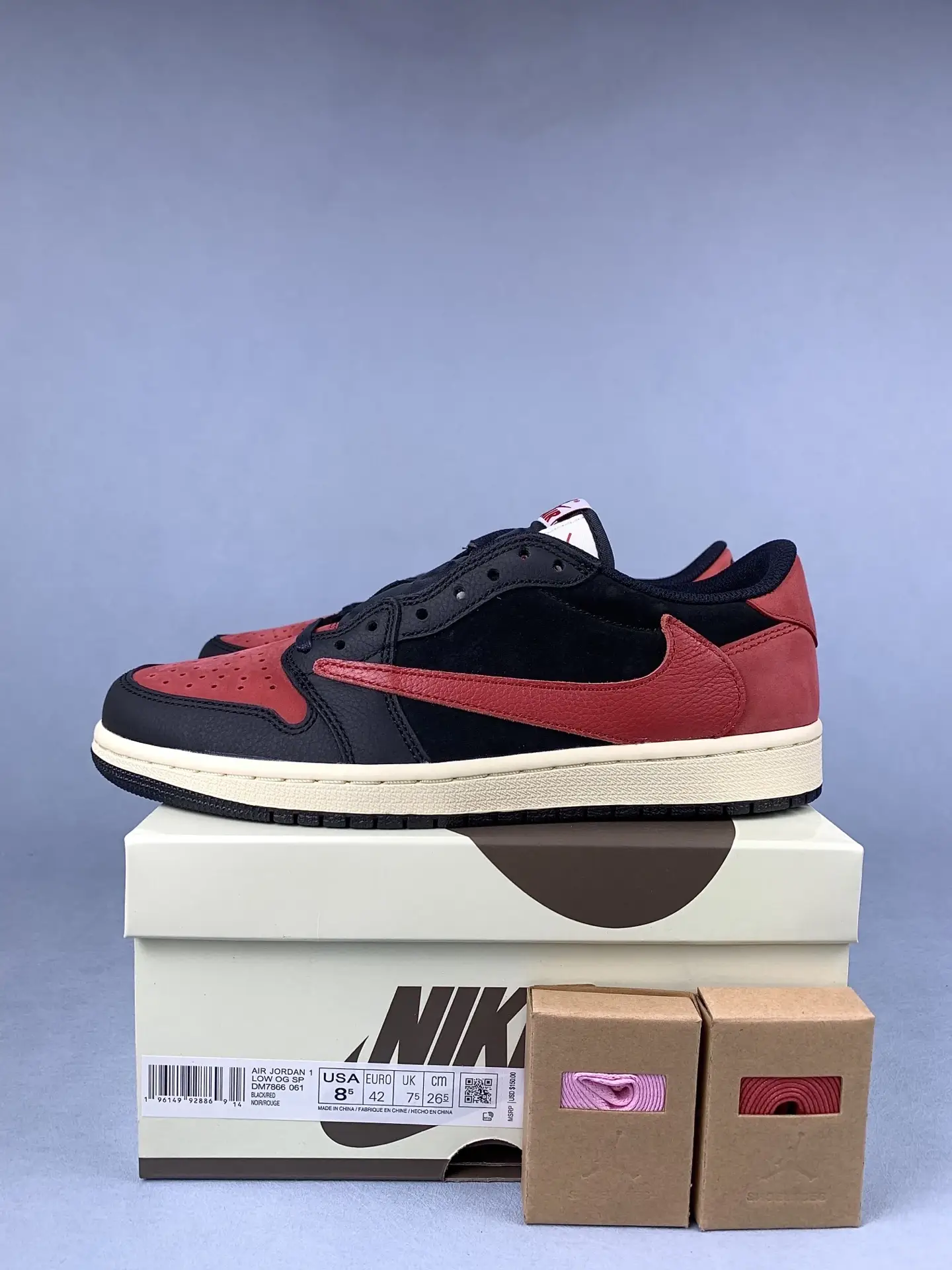 Travis Scott x Air Jordan 1 Low OG Custom Shoes product photo from LabelPicks