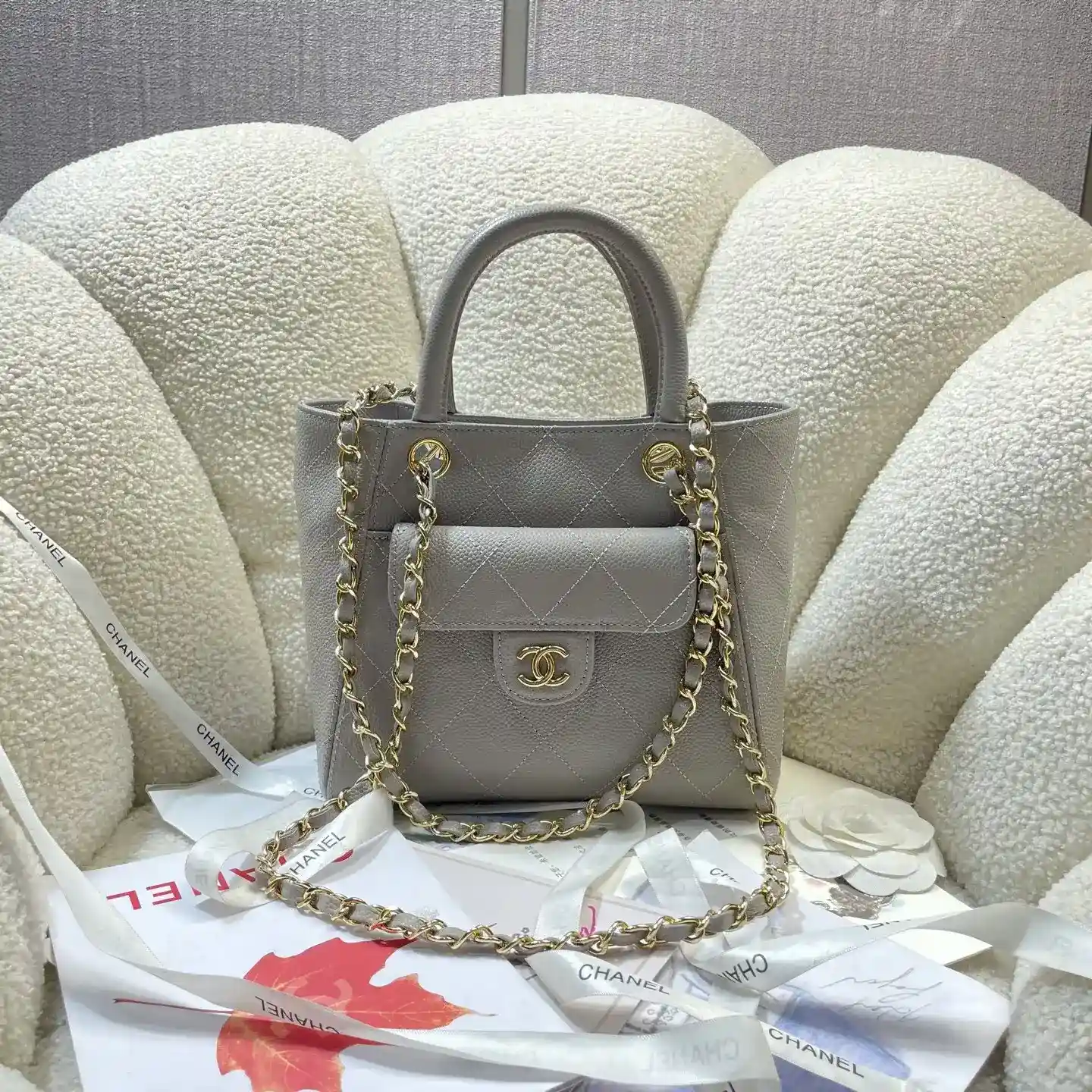 Chanel Quilted Leather Tote Bag product photo from LabelPicks