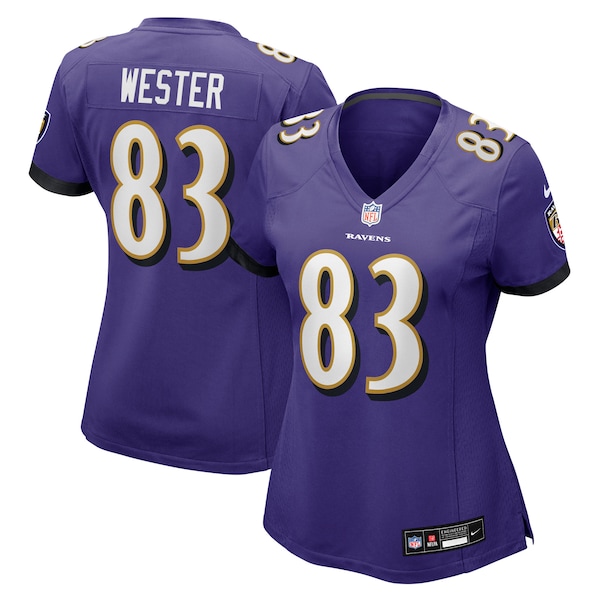 LaJohntay Wester Baltimore Ravens Nike Women's Team Game Jersey -  Purple
