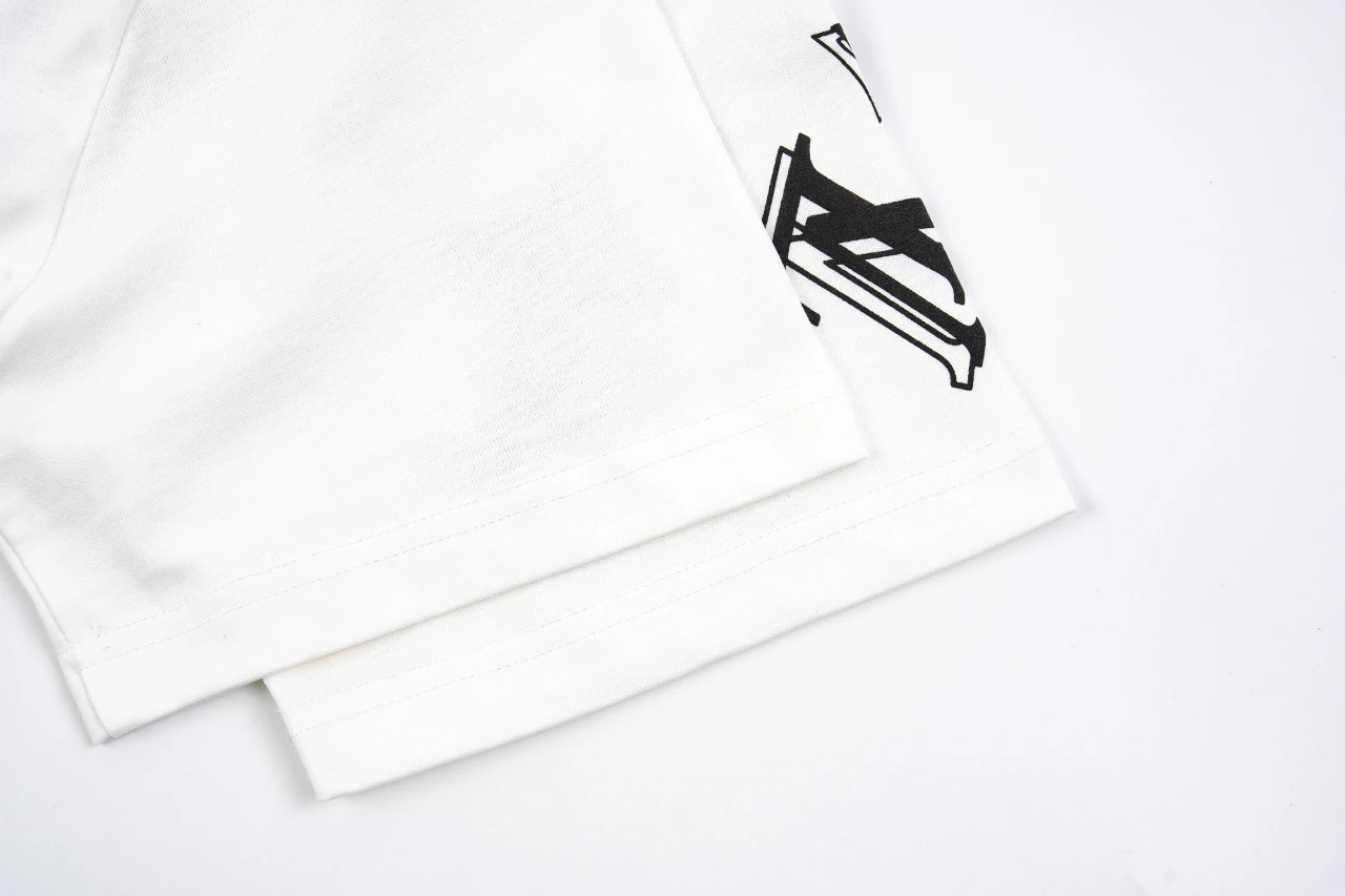 Louis Vuitton White Sketch Monogram Print T-Shirt product photo from LabelPicks