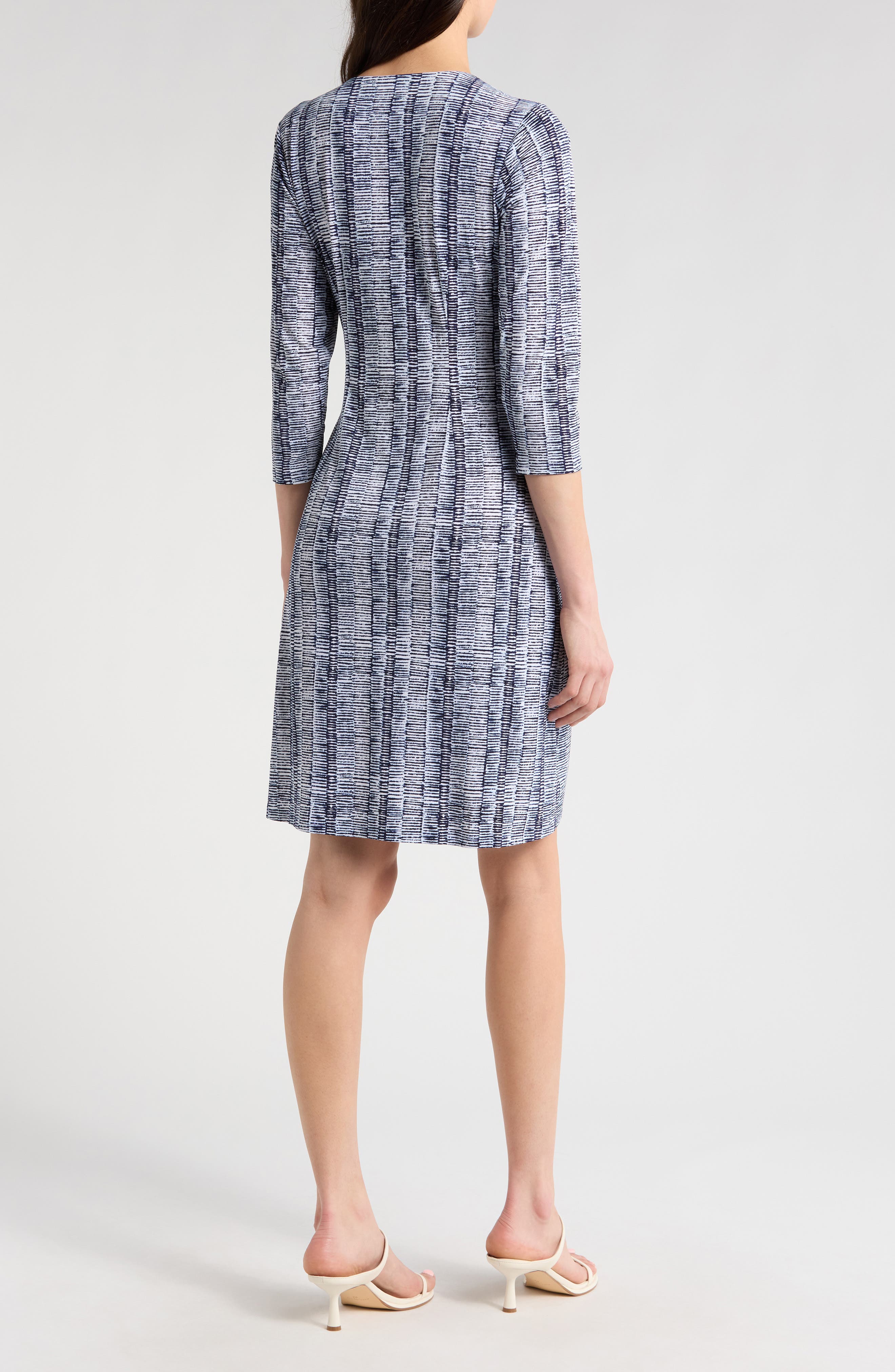 Tommy Bahama Clara Clear Waters Jersey Faux Wrap Dress