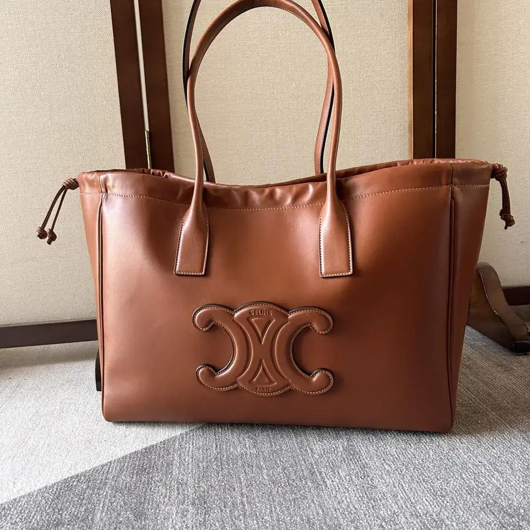 Celine Triomphe Calfskin Bucket Bag product photo from LabelPicks