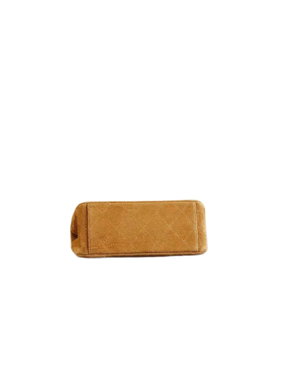 Chanel Classic Flap Brown Suede Leather Shoulder Bag product photo from LabelPicks